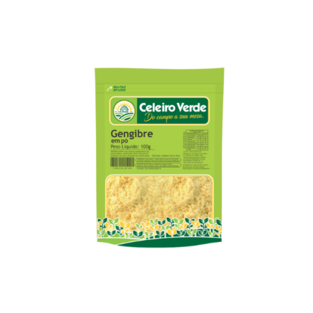Gengibre Celeiro Verde em Pó 100g