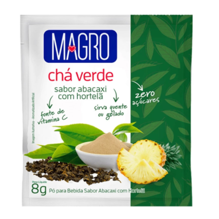 Chá Verde Zero Magro Abacaxi 15x8g