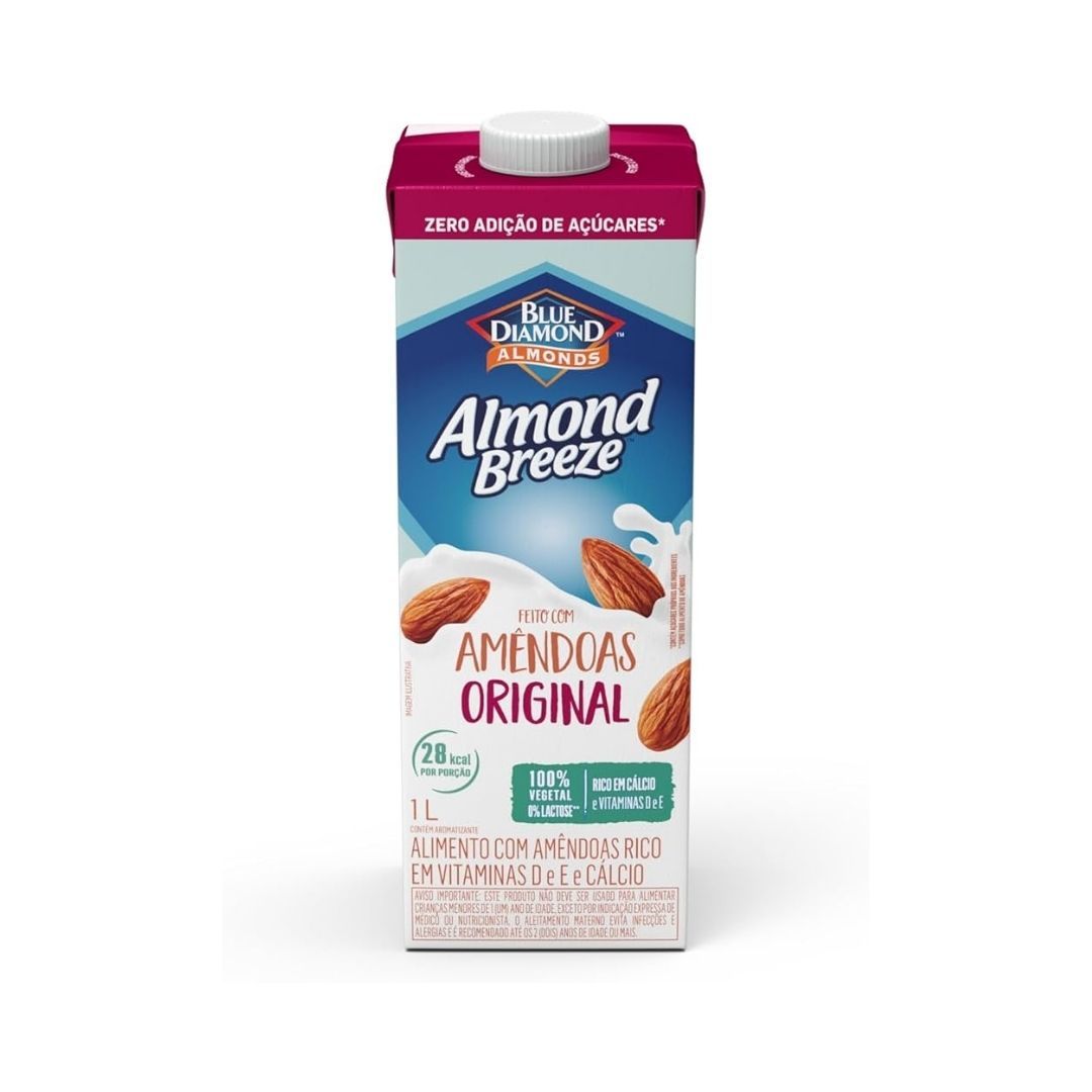Bebida Almond Breeze Amêndoa Original 1l