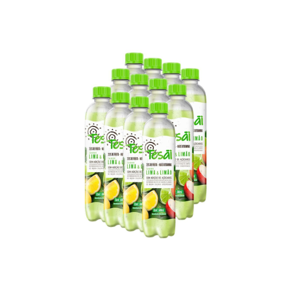 Refresco Tesai de Lima e Limão dp 12x500ml