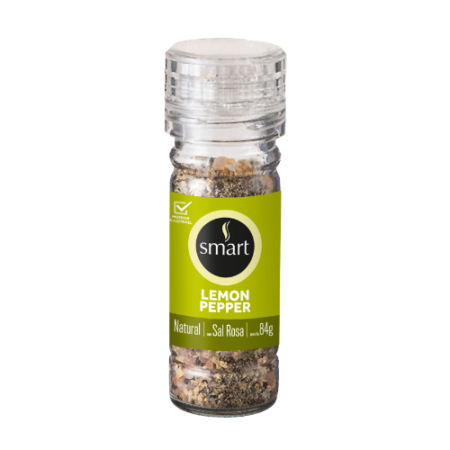Tempero Smart Lemon Pepper com Moedor 84g