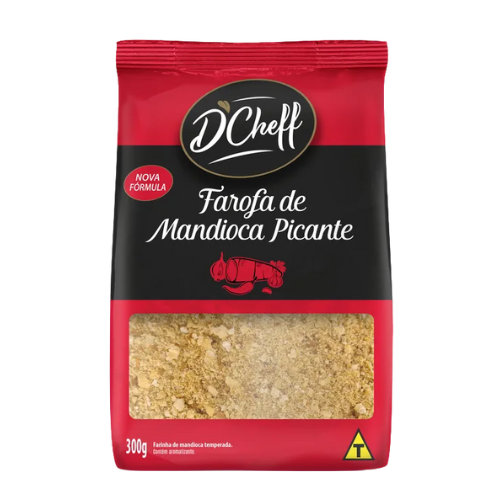 Farofa de Mandioca Kisabor Picante 300g