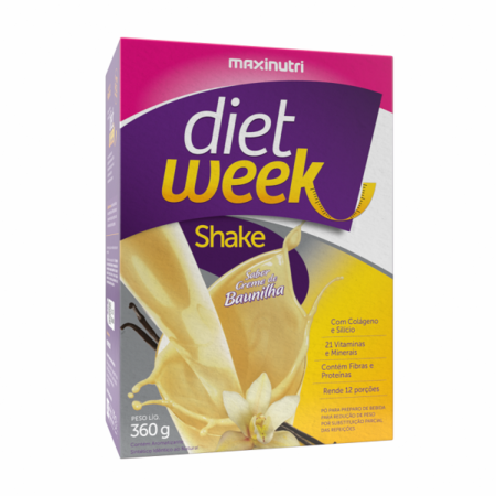 Diet Week Shake Maxinutri Baunilha 360g