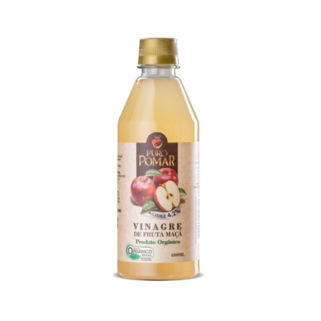 Vinagre de Maçã Orgânico Muterle Pet 400ml