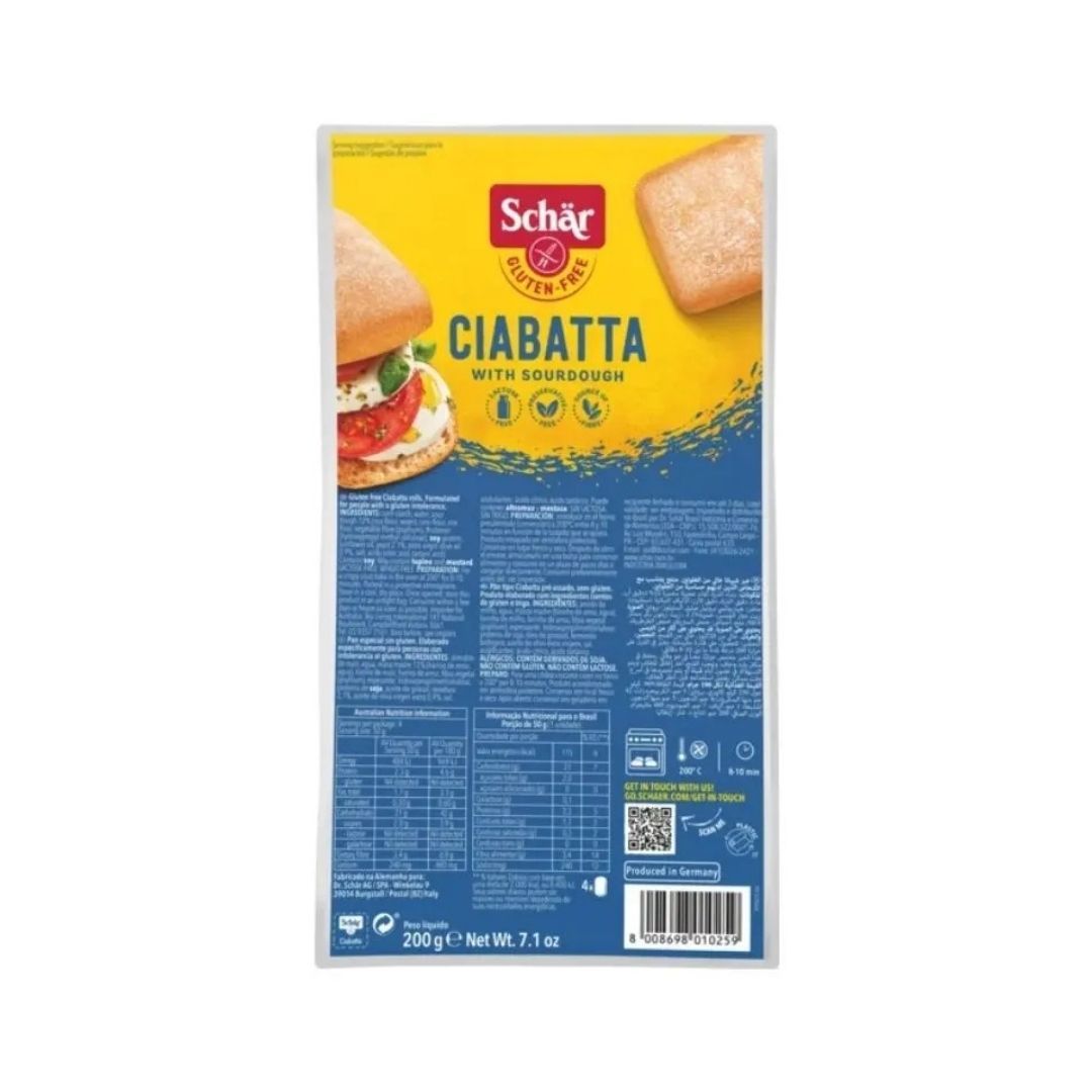 Ciabatta Schar 200g