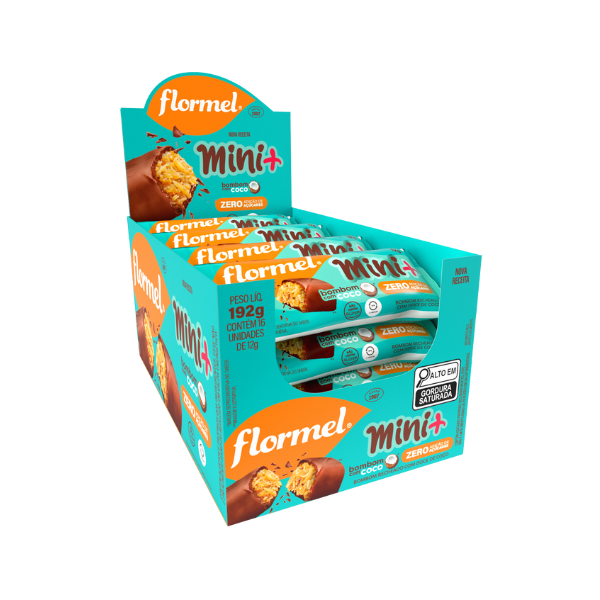 Bombom Mini+ Flormel Coco dp 16x12g