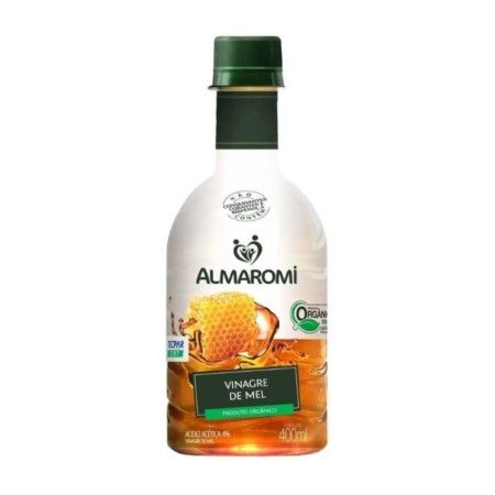 Vinagre Almaromi Mel 4% Orgânico pet 400ml