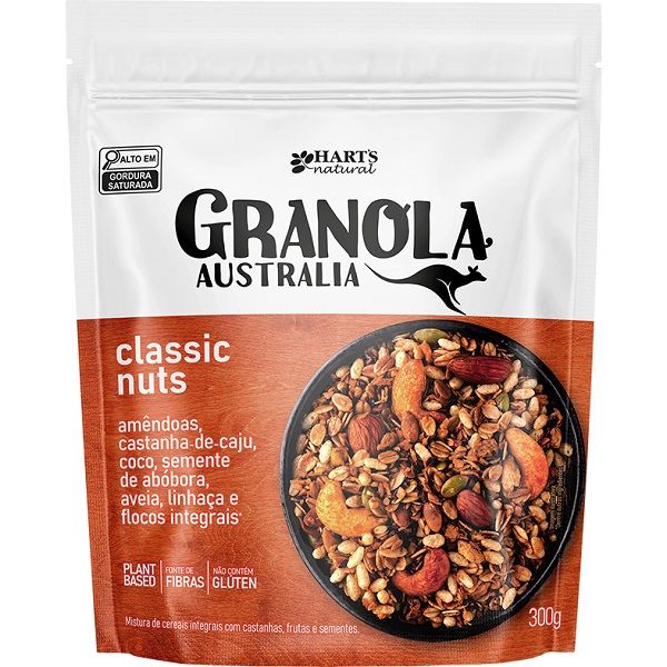 Granola Australia Classic Harts Nuts 300g