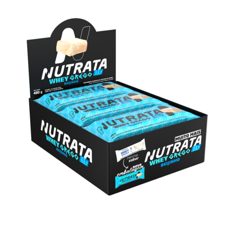 Barra de Proteína Grego Nutrata Beijinho dp 12x40g