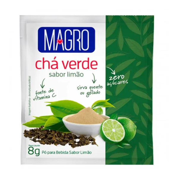 Chá Verde Zero Magro Limão 15x8g