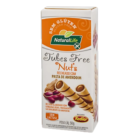 Tubes Free Naturallife Creme de Castanha e Cacau 50g