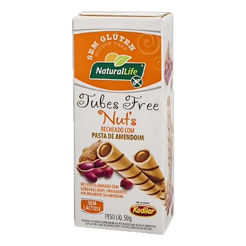 Tubes Free Naturallife Creme de Castanha e Cacau 50g