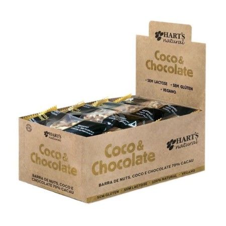 Barra Nuts Harts Coco e Chocolate dp 20x35g