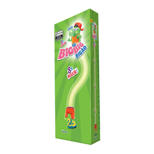 Chiclete Arcor Big Big Bigão Hortelã 24x29g