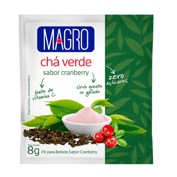 Chá Verde Zero Magro Cranberry 15x8g