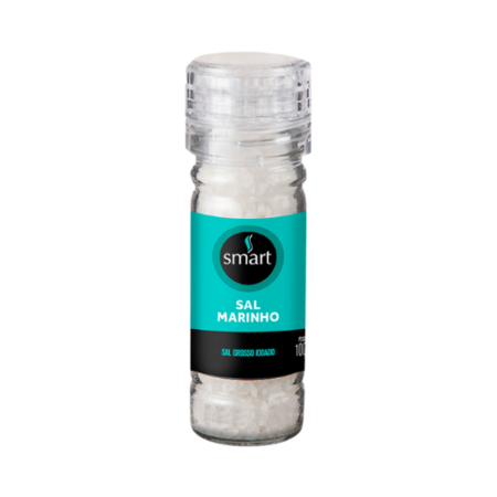 Sal Marinho Smart com Moedor 100g