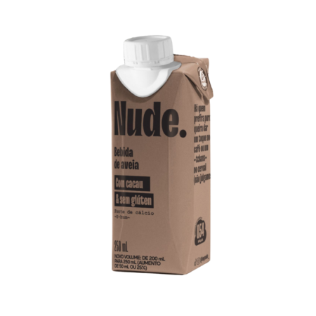 Bebida de Aveia Orgânica Nude To Go Cacau 250ml