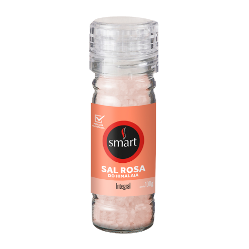 Sal Rosa do Himalaia Smart com Moedor 100g