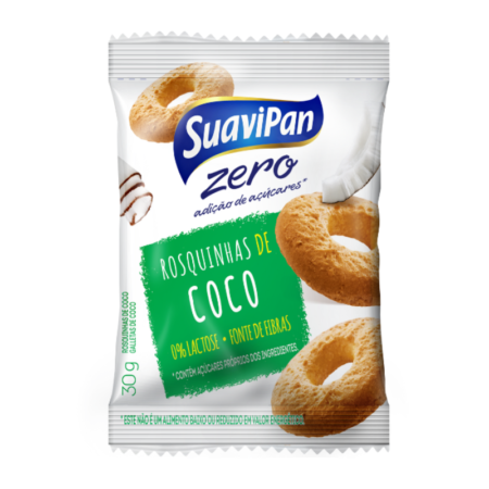 Rosquinha Suavipan Coco dp 12x30g