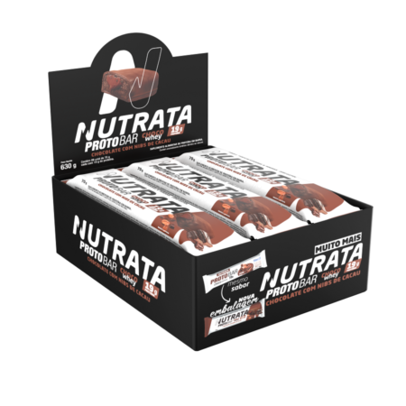 Barra de Proteína Protobar Nutrata Chocowhey dp 9x70g