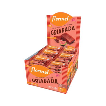 Tablete Zero Flormel Goiabada dp 24x20g