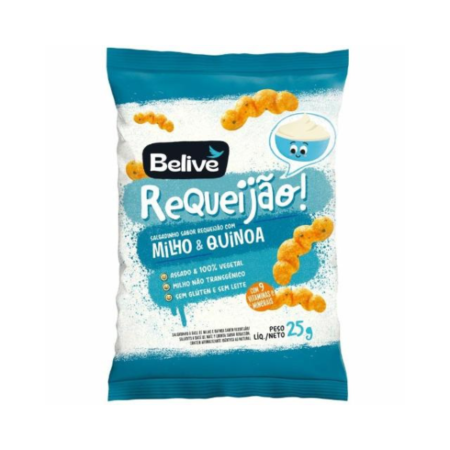 Salgadinho Belive de Requeijão 25g