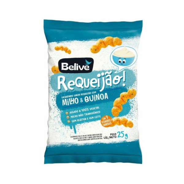 Salgadinho Belive de Requeijão 25g