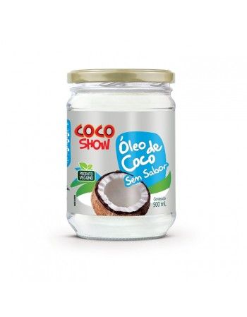Óleo de Coco Coco Show Copra Sem Sabor 500ml