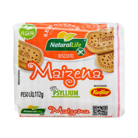Biscoito Maisena Vegano Naturallife 112g