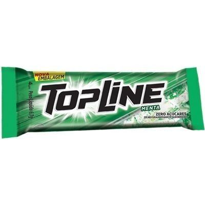Chiclete Arcor Topline Menta Zero DP 20x6,7g