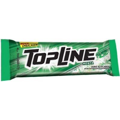 Chiclete Arcor Topline Menta Zero DP 20x6,7g
