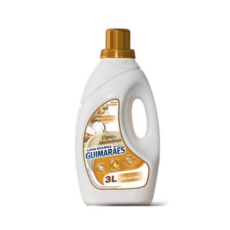 Lava Roupas Guimarães Coco Amendoa 3L