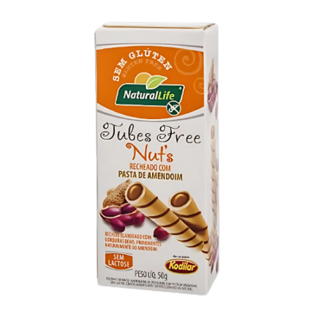 Tubes Free Naturallife Pasta de Amendoim 50g