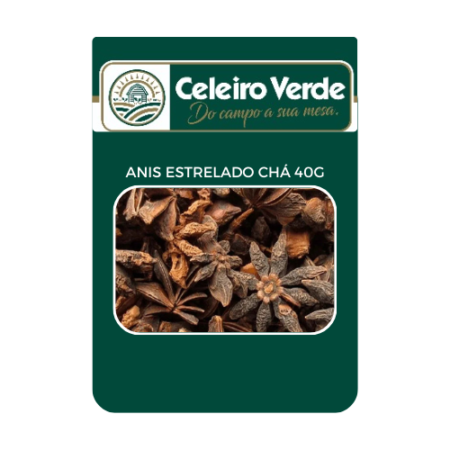 Chá Celeiro Verde Anis Estrelado Pouch 40g