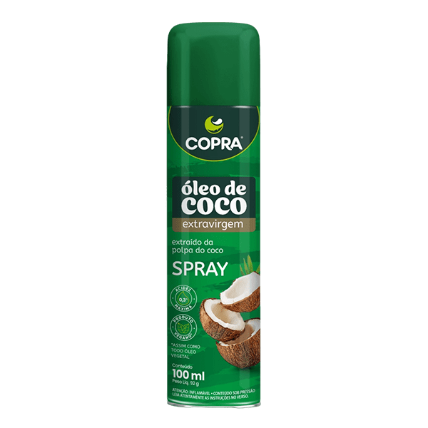 Óleo de Coco Copra Extra Virgem Spray 100ml