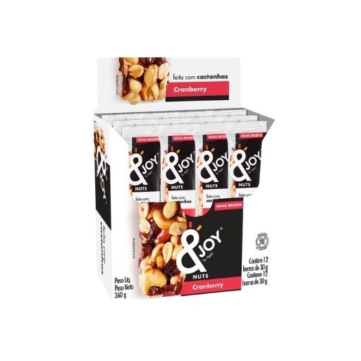 Joy Nuts Enova Cranberry dp 12x30g