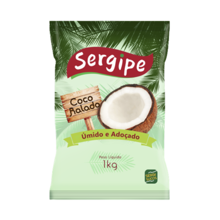 Coco Ralado Adoçado Sergipe 1kg