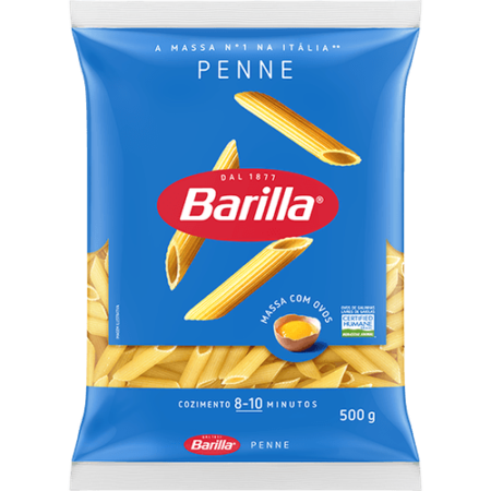 Massa Barilla Penne com Ovos 500g
