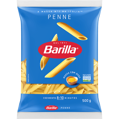 Massa Barilla Penne com Ovos 500g