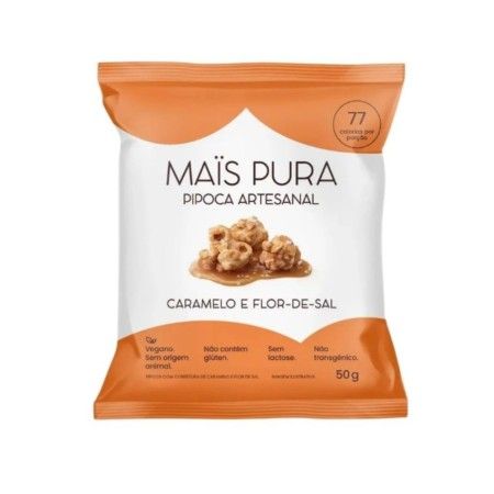 Pipoca Mais Pura Protein Caramelo e Flor de Sal 50g