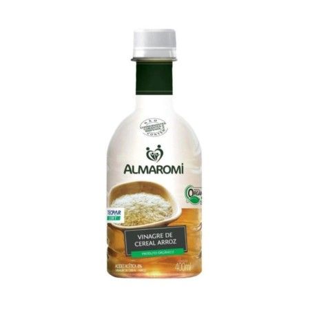 Vinagre Almaromi Arroz 4% Orgânico pet 400ml
