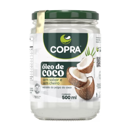 Óleo de Coco Copra Sem Sabor 500ml