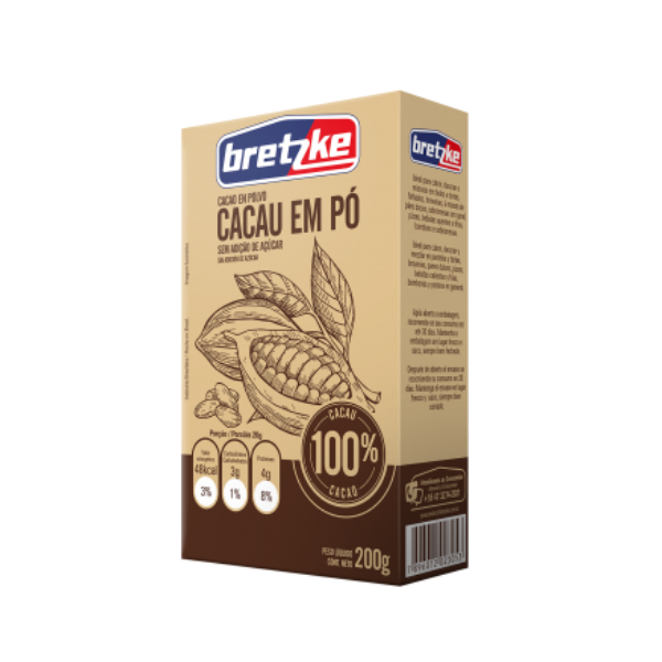 Cacau Bretzke em Pó 100% 200g