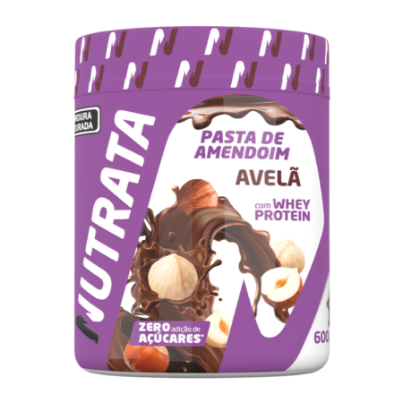 Pasta de Amendoim Nutrata Avelã 600g