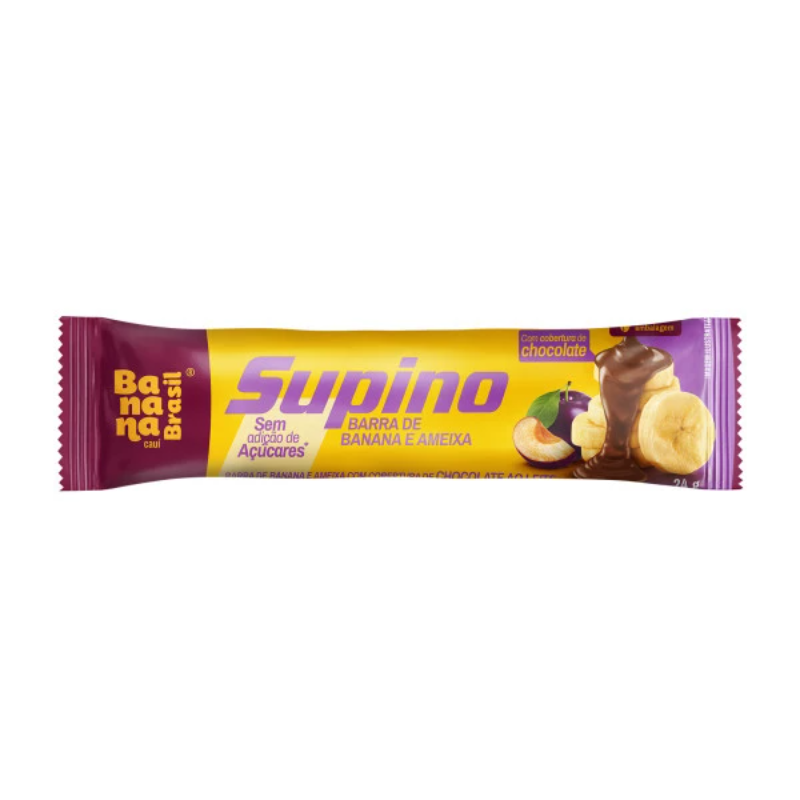 Barra Supino Zero Banana Brasil Ameixa dp 20x24g