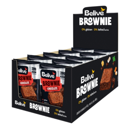 Brownie Belive Chocolate dp 10x40g