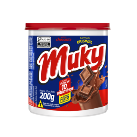 Achocolatado Bretzke Muky Chocolate Pote 200g