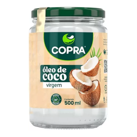Óleo de Coco Copra Virgem 500ml