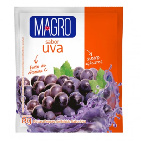 Refresco Zero Magro Uva dp 15x8g