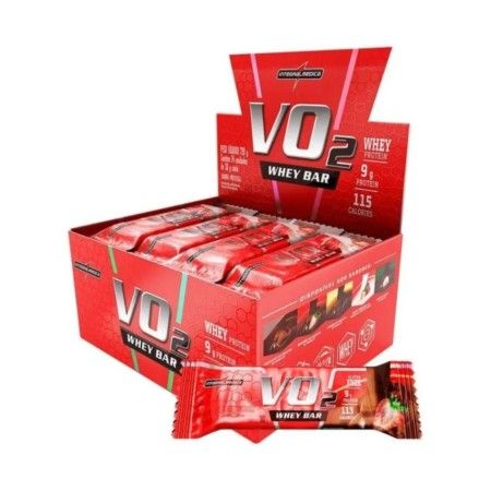 Barra Integralmedica VO2 Whey Morango dp 12x30g